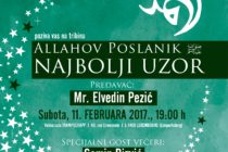 Velika tribina 11. februara u Luksemburgu: Gost Mr. Elvedin Pezić