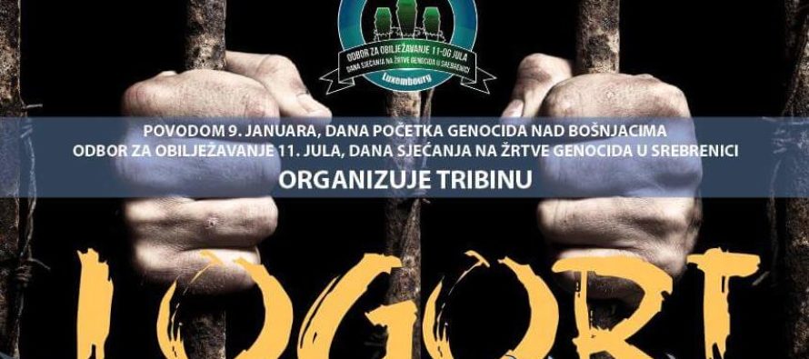 Luksemburg: Tribina povodom 9. januara, Dana početka genocida nad Bošnjacima