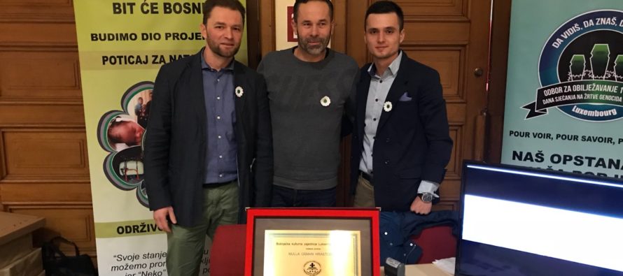 Luksemburški tim udruženja “Prosvjetitelj – Muallim” dobitnik priznanja “Mulla Osman Hrastoder” (FOTO)