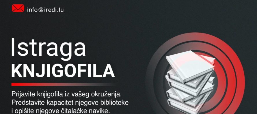 Luksembur/Bosna: Knjigofil Instituta IREDI za mjesec decembar – Safer Grbić